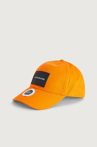 Calvin Klein Keps Patch Cap Orange  Male Orange