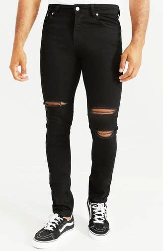 Just Junkies Jeans Sicko Svart  Male Svart