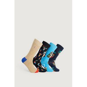 Happy Socks 4-Pack Strumpor Healthy Lifestyle Socks Gift Set Multi  Male