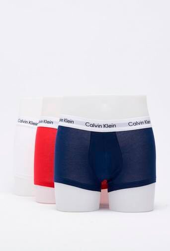 Calvin Klein Kalsonger Low Rise 3-Pack Vit  Male Vit