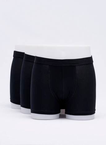 Bread & Boxers Kalsonger 3-Pack Boxer Brief Svart  Male Svart