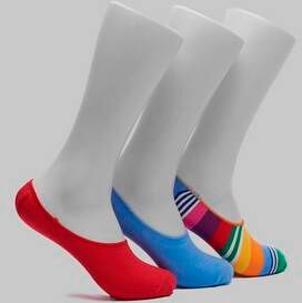 Happy Socks Strumpor 3-Pack Liner Socks 6300 Svart  Male Svart