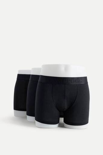 Resteröds Boxerkalsonger 3-Pack Boxer Bamboo Svart  Male Svart