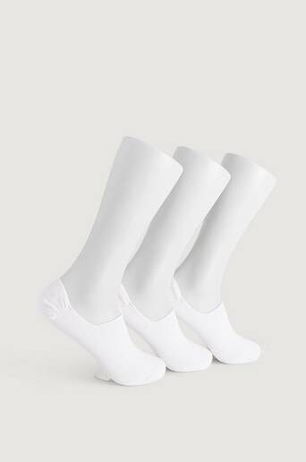 Cdlp 3-Pack Strumpor Low Cut Socks Vit  Male Vit
