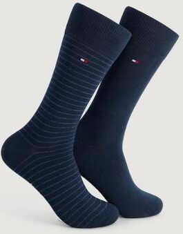 Tommy Hilfiger 2-Pack Th Men Small Sock 2p Blå  Male Blå