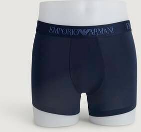 Giorgio Armani Boxerkalsonger Iconic Bonding Microfiber Trunk Blå  Male Blå