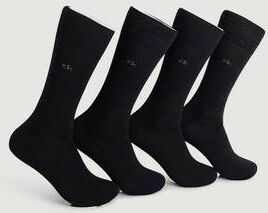 Calvin Klein 4-Pack Strumpor Ck Men Crew 4p Heel Toe Freddie Svart  Male Svart