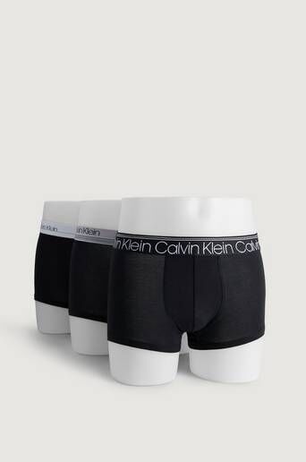 Calvin Klein 3-Pack Boxerkalsonger Trunk Svart  Male Svart