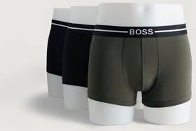 Boss 3-Pack Organic Trunk Grön  Male Grön