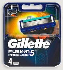 Gillette Rakblad Fusion Proglide 4-Pack  Male