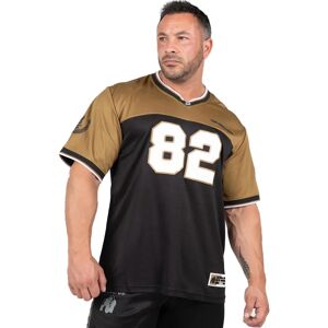 Gorilla Wear Trenton Football Jersey Black/gold Xxxxl