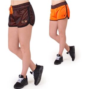 Gorilla Wear Madison Reversible Shorts Black/neon Orange L