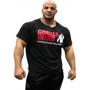 Gorilla Wear Classic Workout Top Black Xxl/xxxl