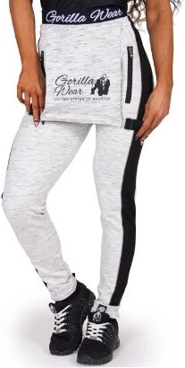 Gorilla Wear Dolores Dungarees, Grey & Black