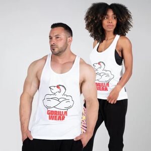 Gorilla Wear Legacy Stringer White Xxxl