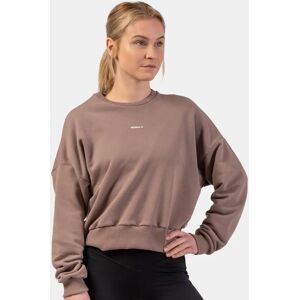 Nebbia Loose Fit Sweatshirt Feeling Good Brown Xs/s