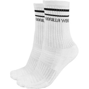 Gorilla Wear Crew Socks 2-pack White 43-46