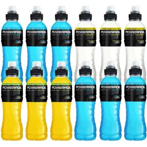 12 X Powerade 500ml Mixflak