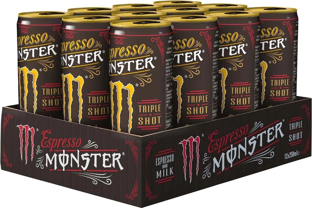 12 X Monster Espresso, 250 Ml