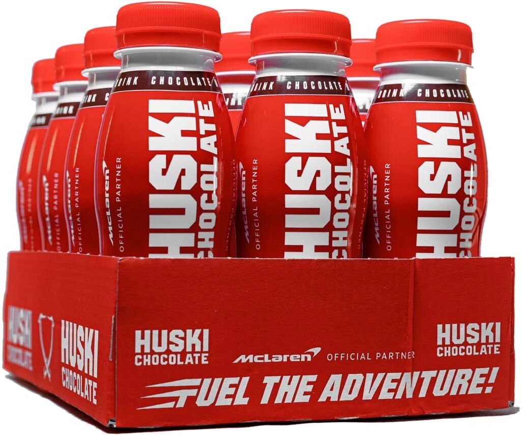 12 X Huski Chocolate Regular, 250 Ml