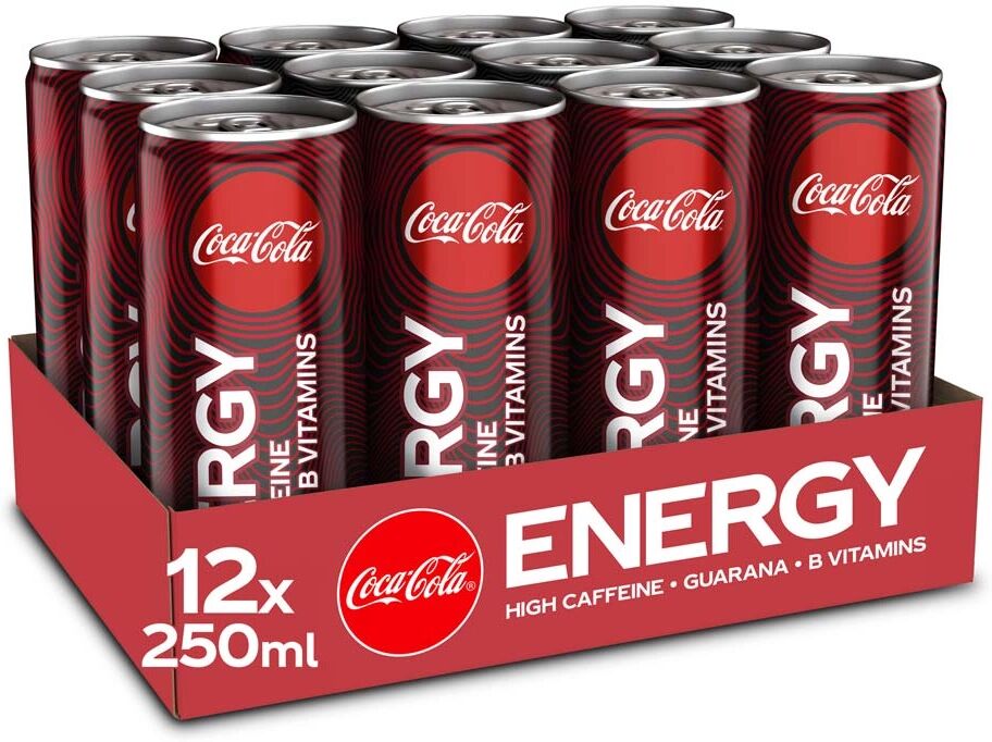 12 X Coca-cola Energy, 250ml, Energy