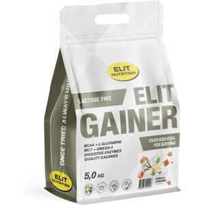 Elit Nutrition Gainer - Lactose Free 5 Kg Vanilla Caramel