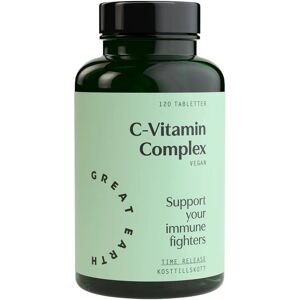 Great Earth C-vitamin Complex 120 Tabs