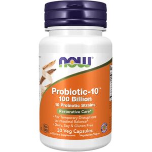 Now Probiotic-10 100 Billion 30 Caps