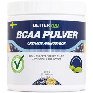 Better You Naturlig Bcaa 250 G Passionsfrukt Blåbär