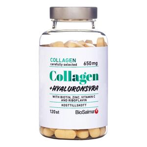 Biosalma Collagen + Hyaluronsyra 120 Tabs