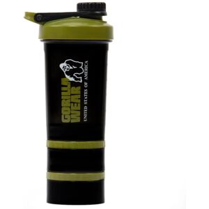 Gorilla Wear Shaker 2 Go 760 Ml Black & Army Green