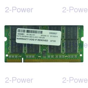 2-Power 1GB PC2700 333MHz SO-DIMM