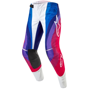 Alpinestars Techstar Pneuma Crossbyxor Blå-Mars Röd-Vit