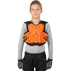 Leatt Bröstskydd Barn  2.5 Junior Orange-Svart