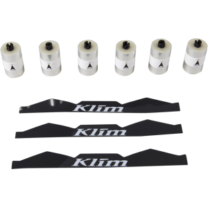 KLIM Viper Replacement Roll Off Film/Mud Flaps Klar