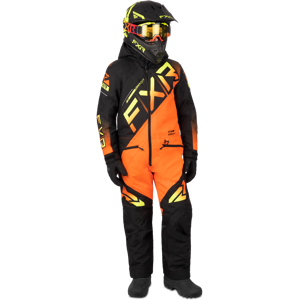 FXR CX Monosuit Barn Svart-Inferno  XS