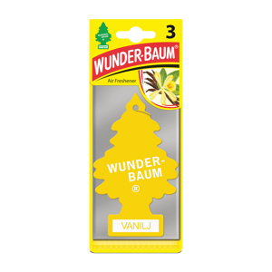 Wunder-Baum Luftfräschare Vanilla 3-Pack