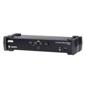 Aten Cs1824 Kvmp Switch - Kvm/audio/usb Switch - 4 X Kvm/audio/usb - 1 Lokal Användare - Desktop