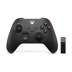 Microsoft Xbox Wireless Controller + Wireless Adapter for Windows 10, Spelplatta, PC, Xbox One, Xbox One S, Xbox One X, Xbox Series S, Xbox Series X,