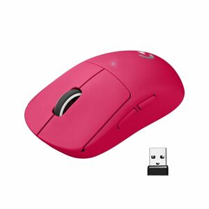 Logitech Trådlös Mus Logitech Pro X Superlight Wireless Mouse Magenta Röd Rosa