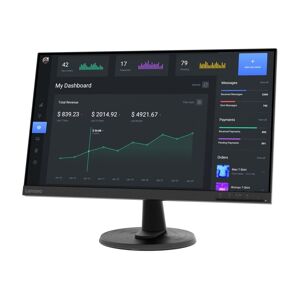 Lenovo D24-40 platta pc-skärmar 60,5 cm (23.8") 1920 x 1080 pixlar Full HD LED Svart