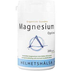 Helhetshälsa Magnesium Optimal, 200 kapslar