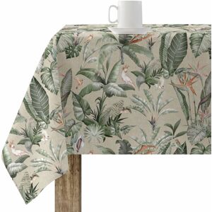 GreatTiger Stain-proof resined tablecloth Belum V23 250 x 140 cm Tropical