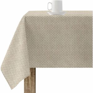 GreatTiger Stain-proof resined tablecloth Belum Plumeti White 200 x 140 cm