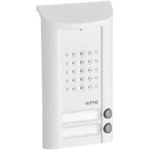 APC Minivox Door Station 1271042 2 Buttons White (1271042)