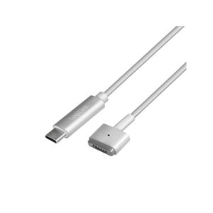 LogiLink PA0226, 1,8 m, USB C, MagSafe 2, Silver