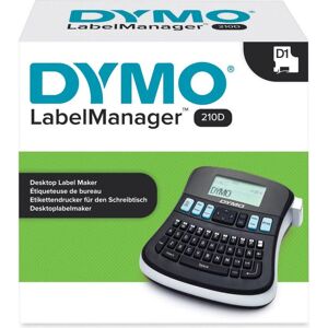 Dymo Desktop Label Maker   Labelmanager 210d Omladdningsbar Handhållen Etikettmaskin   Qwerty-Tangentbord   Användarvänliga, Smart-One-Touch-Knappar O