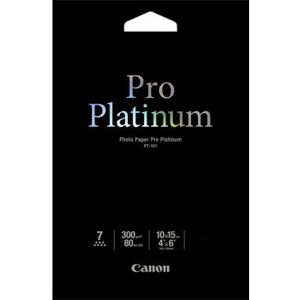 Canon 10x15 Photo Paper Pro Platinum, PT-101, 50 ark, 300g/m2