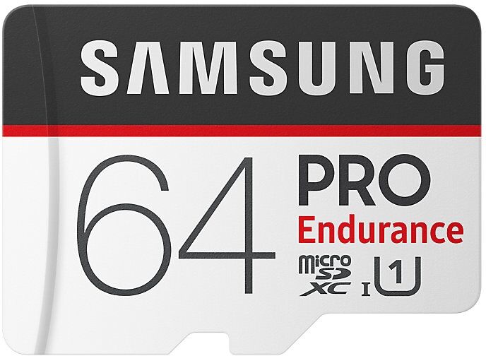 Samsung MicroSD 64GB PRO Endurance UHS-I U1, 100MB/s Class 10 Samsung MicroSD 64GB PRO Endurance UHS-I U1, 100MB/s Class 10