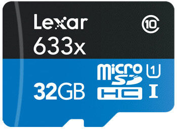 Lexar MicroSDHC 32GB UHS-I U1, 95MB/s Lexar MicroSDHC 32GB UHS-I U1, 95MB/s